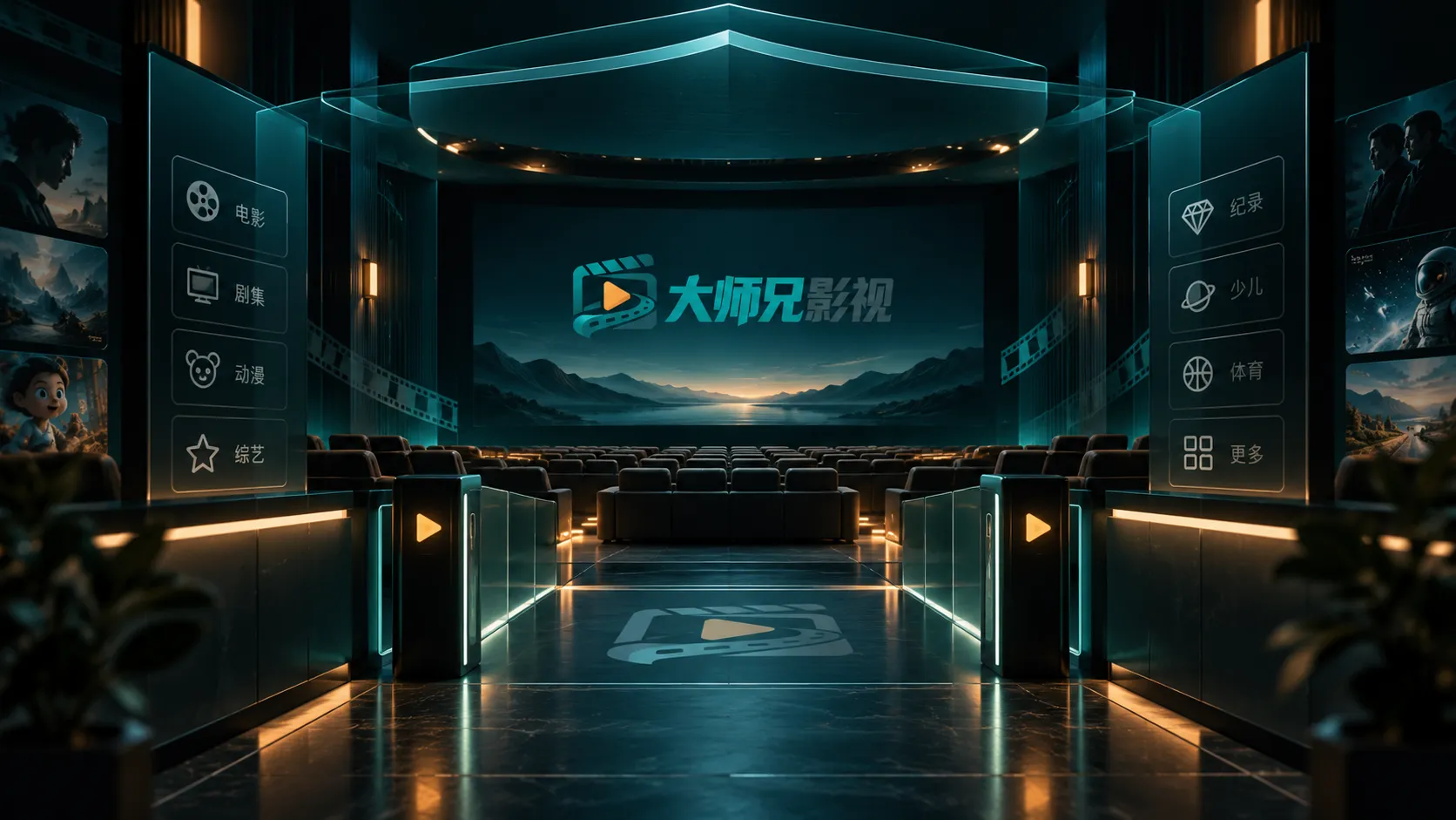 远山放映队内容主题画面
